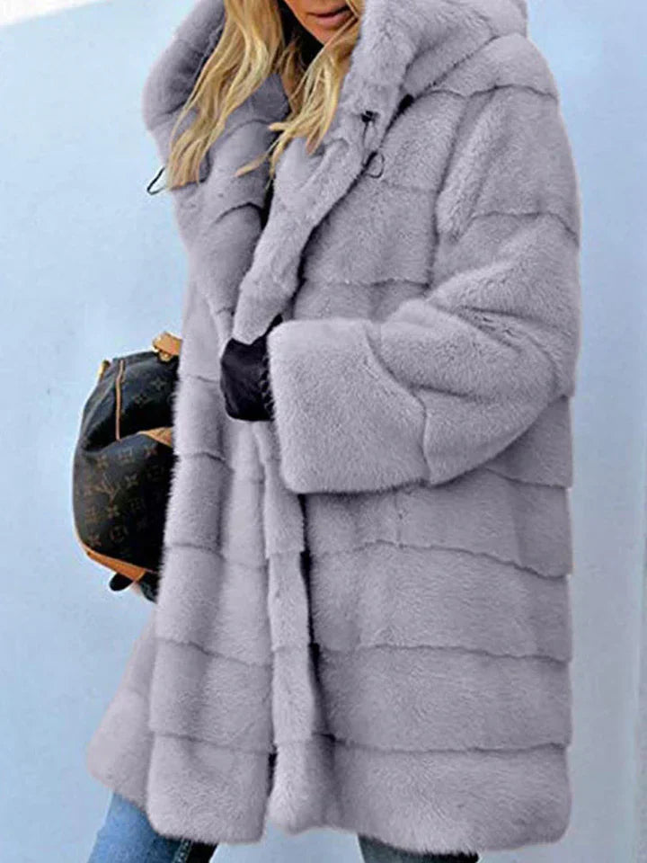 Parka Con Capucha Y Diseño Abierto Para Mujer | Ideal Para Otoño E Invierno