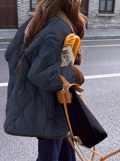 Chaqueta De Entretiempo Con Corte Moderno Para Mujer | Ideal Para Uso Diario Y Actividades En Temporadas Intermedias