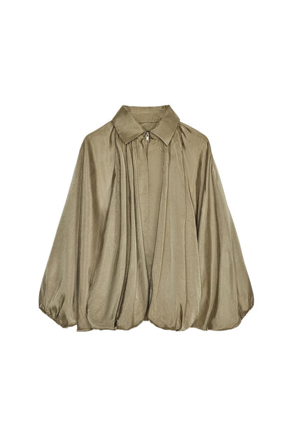 Chaqueta Bomber con Cremallera Frontal para Mujer | Ideal para Uso Diario y Estilo Urbano