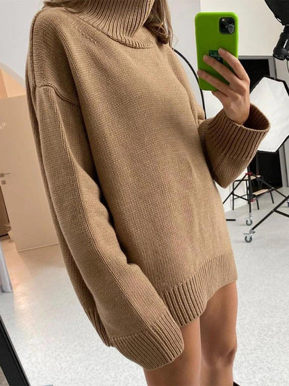 Jersey Con Corte Regular Y Diseño Básico Para Mujer | Ideal Para Otoño E Invierno