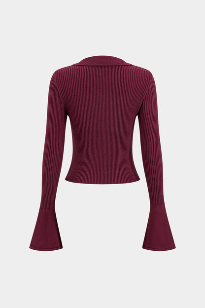 Conjunto De Dos Piezas Para Mujer Con Top Ajustado Y Falda Midi | Ideal Para Uso Diario Y Reuniones Informales
