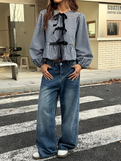 Blusa Con Corte Adaptado Y Detalles Integrados Para Mujer | Ideal Para Uso Diario Y Profesional