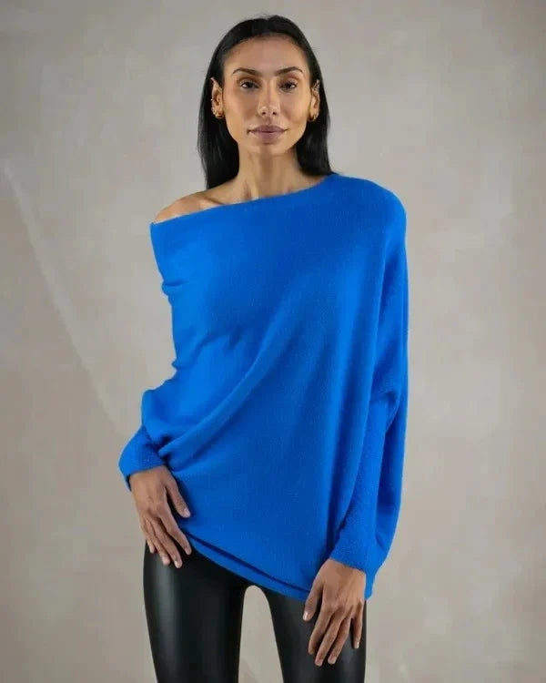 Jersey Oversize Con Cuello Alto Y Corte Largo Para Adultos | Ideal Para Invierno Y Uso Diario
