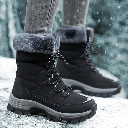 Botas De Invierno Con Diseño A La Altura Del Tobillo Para Mujer | Ideal Para Invierno