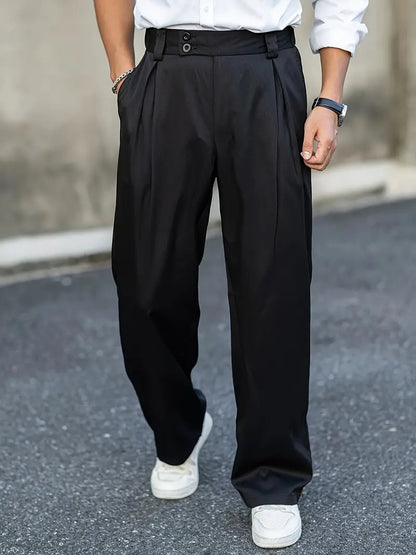 Pantalón De Corte Amplio Para Hombres | Ideal Para Uso Diario