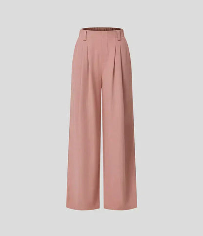 Pantalón De Cintura Alta Con Corte Ajustado Para Mujer | Ideal Para Uso Diario