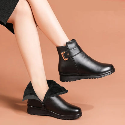 Botines De Invierno Con Diseño De Tobillo Para Mujer | Ideal Para Temporada Fría