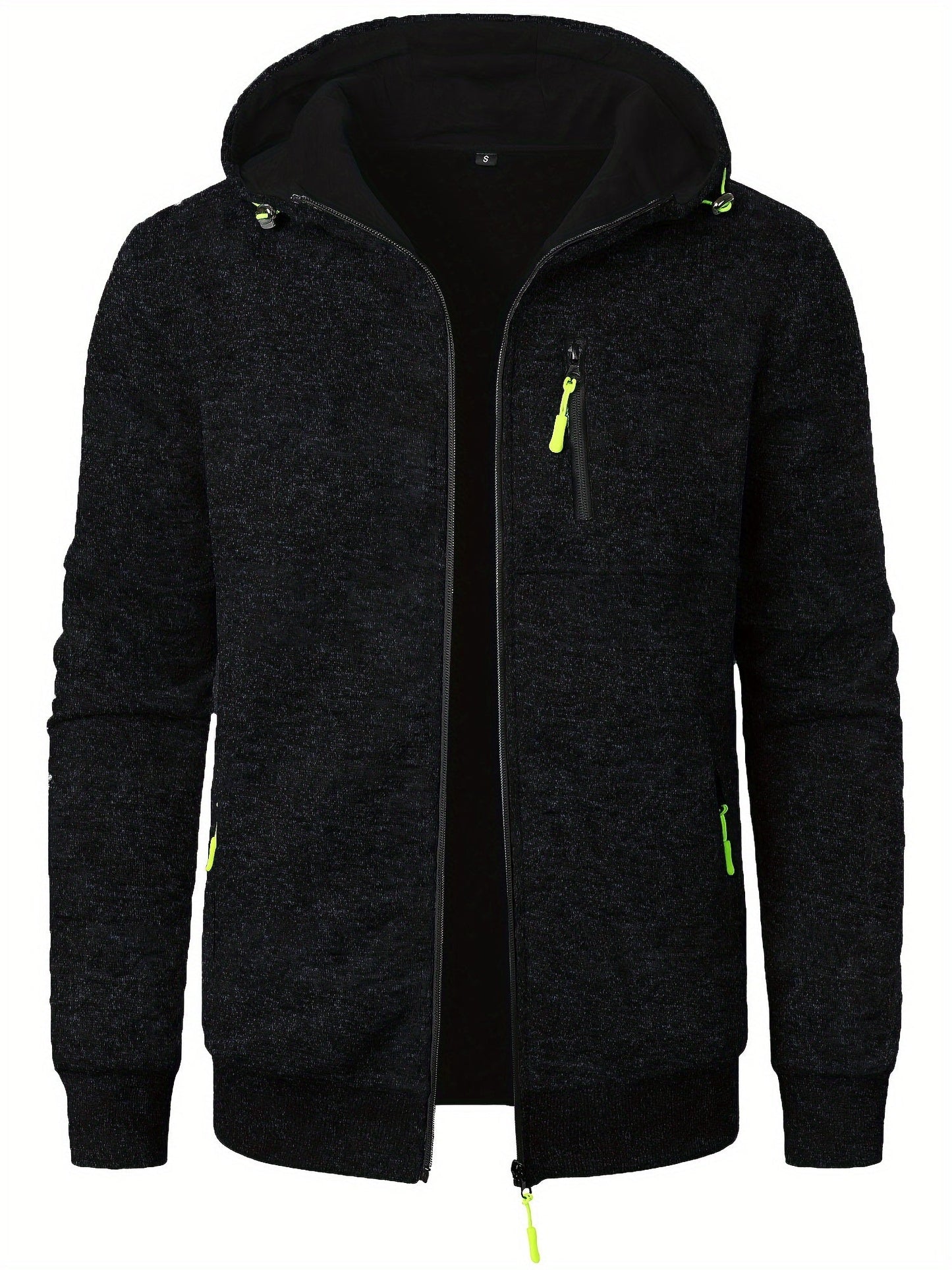 Chaqueta con Capucha y Cierre de Cremallera para Hombre | Ideal para Uso Diario