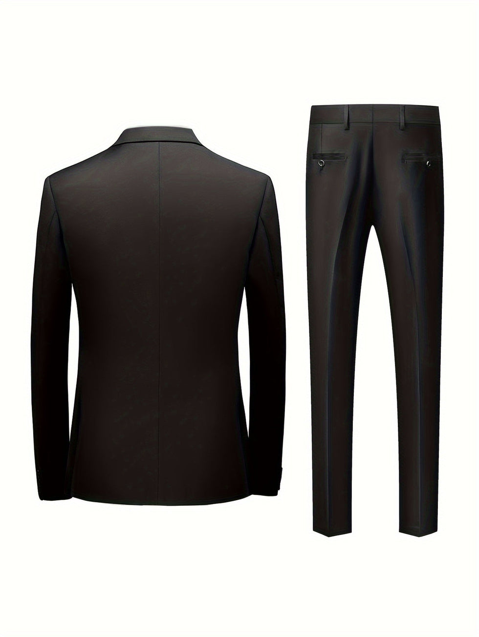 Traje de Dos Piezas con Chaqueta Estructurada para Hombre | Ideal para Eventos Formales