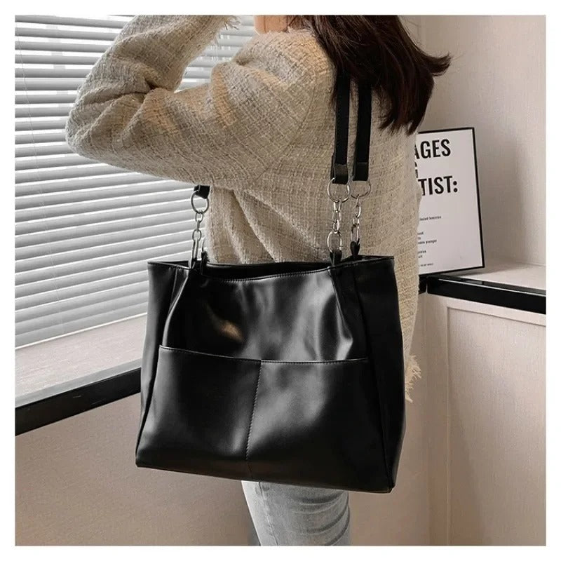 Bolso de Bandolera Gran Formato con Compartimento Principal Espacioso para Mujer | Ideal para Uso Diario