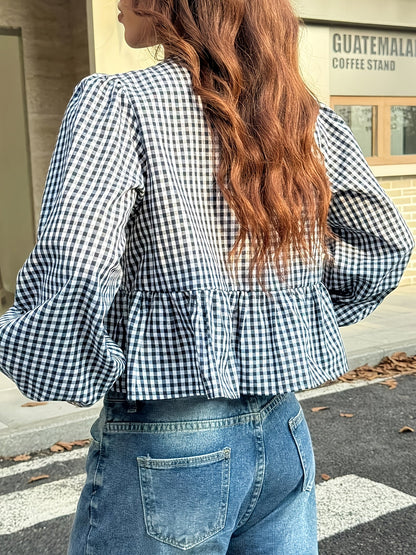 Blusa Con Corte Adaptado Y Detalles Integrados Para Mujer | Ideal Para Uso Diario Y Profesional