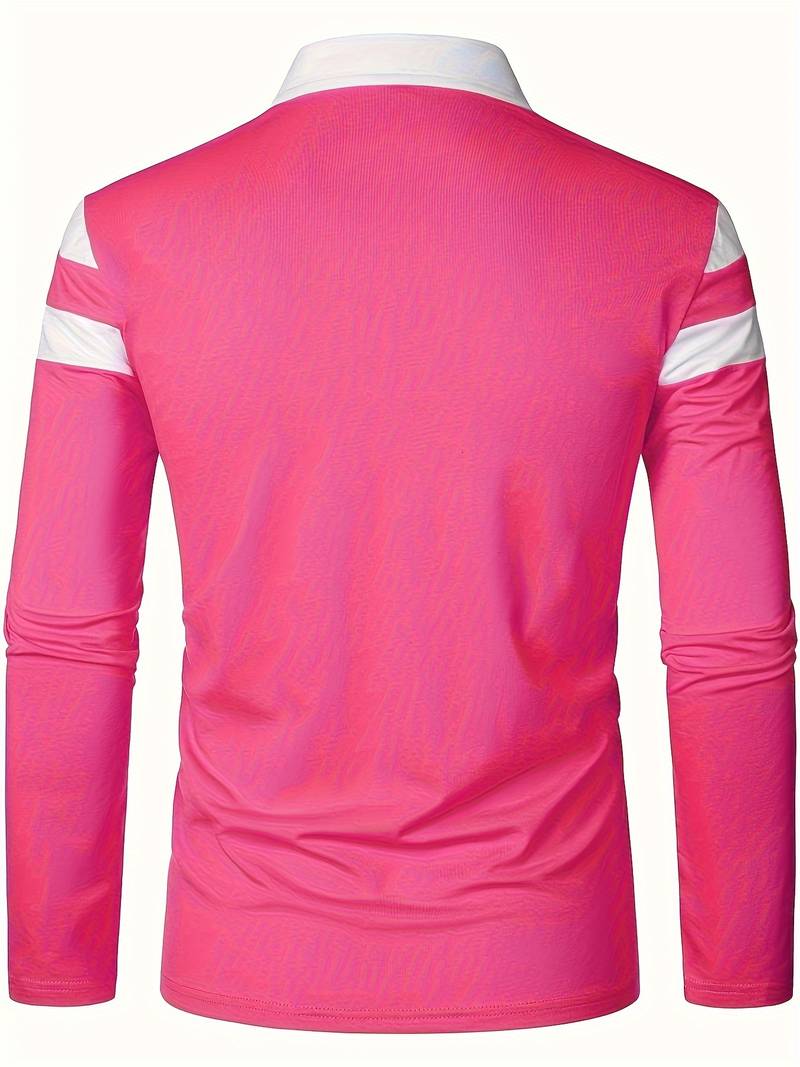 Polo de Hombre con Cremallera Frontal para Uso Diario | Ideal para Contextos Informales y Semi-Formales
