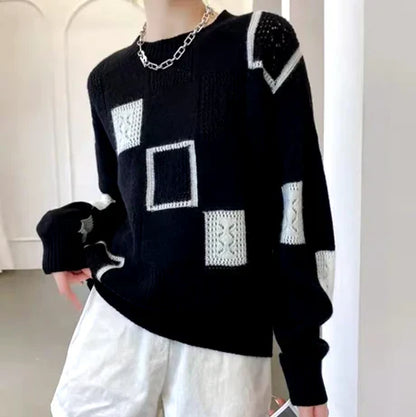 Jersey Con Motivos Geométricos Y Corte Recto Para Adultos | Ideal Para Uso Diario Informal
