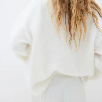 Jersey Oversize de Corte Suelto para Mujer | Ideal para Uso Diario en Días Frescos