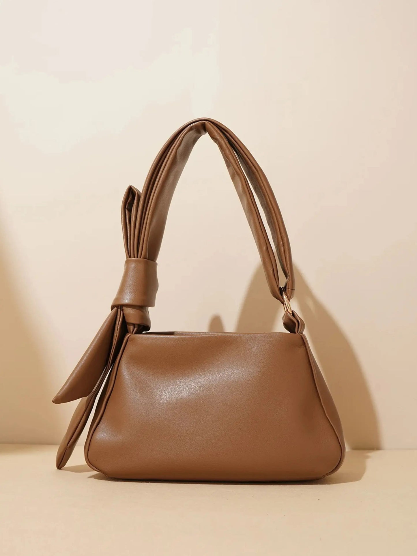 Bolso Compacto Con Asa Superior Anudada Y Bandolera Para Uso Diario | Ideal Para Salidas