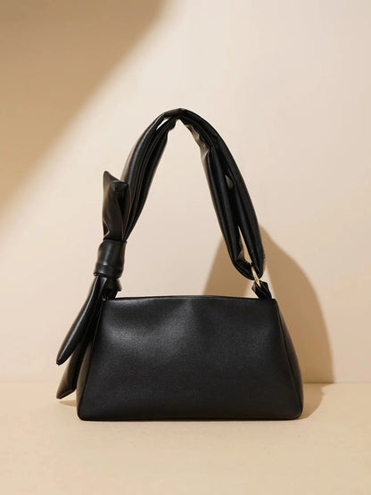 Bolso Compacto Con Asa Superior Anudada Y Bandolera Para Uso Diario | Ideal Para Salidas