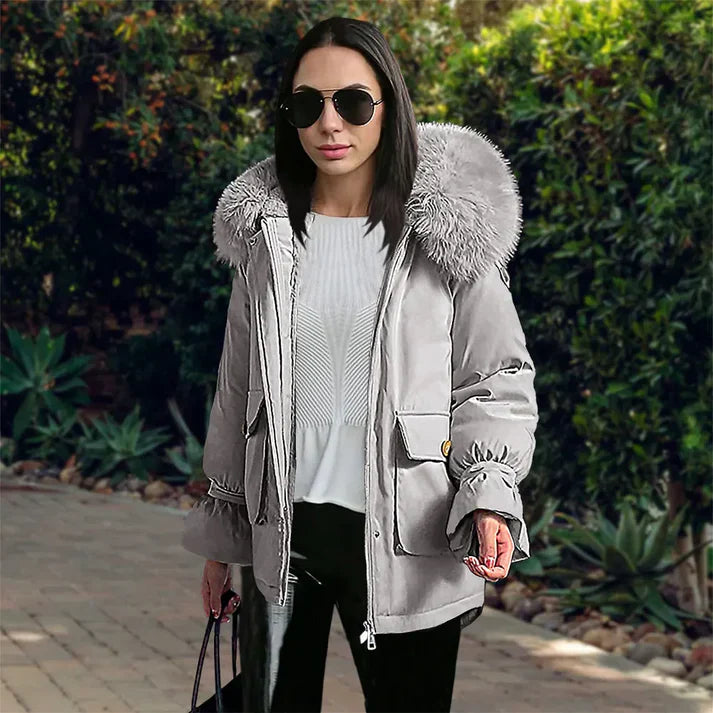 Chaqueta De Invierno Con Diseño Funcional Para Mujer | Ideal Para Temporada De Invierno