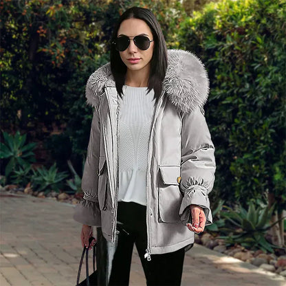Chaqueta De Invierno Con Diseño Funcional Para Mujer | Ideal Para Temporada De Invierno