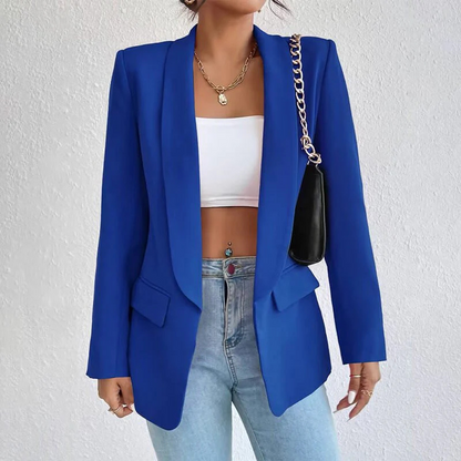 Chaqueta con Corte Entallado y Estructurado para Mujer | Ideal para Uso Profesional y Diario