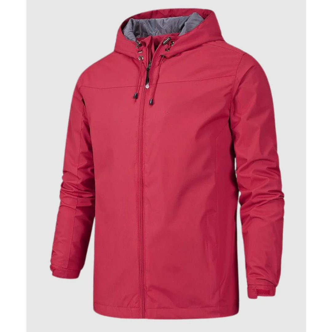 Chaqueta Con Capucha Y Bolsillos Laterales Para Hombre | Ideal Para Uso Diario Y Actividades Exteriores