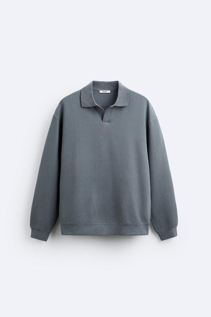 Polo de Hombre con Manga Larga para Uso Diario | Ideal para Entornos Informales
