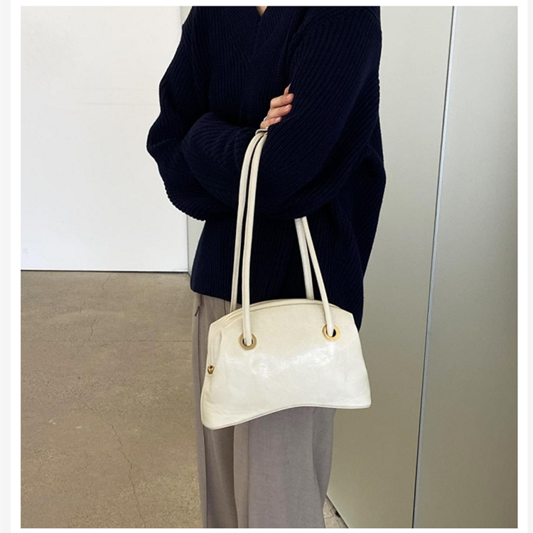 Bolso de Mano Compacto con Cierre de Marco para Mujer | Ideal para Uso Diario
