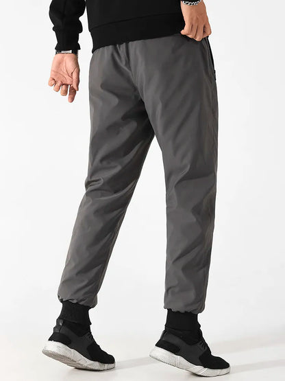 Jogger Acolchado con Cintura Elástica para Hombre | Ideal para Uso Diario en Días Fríos