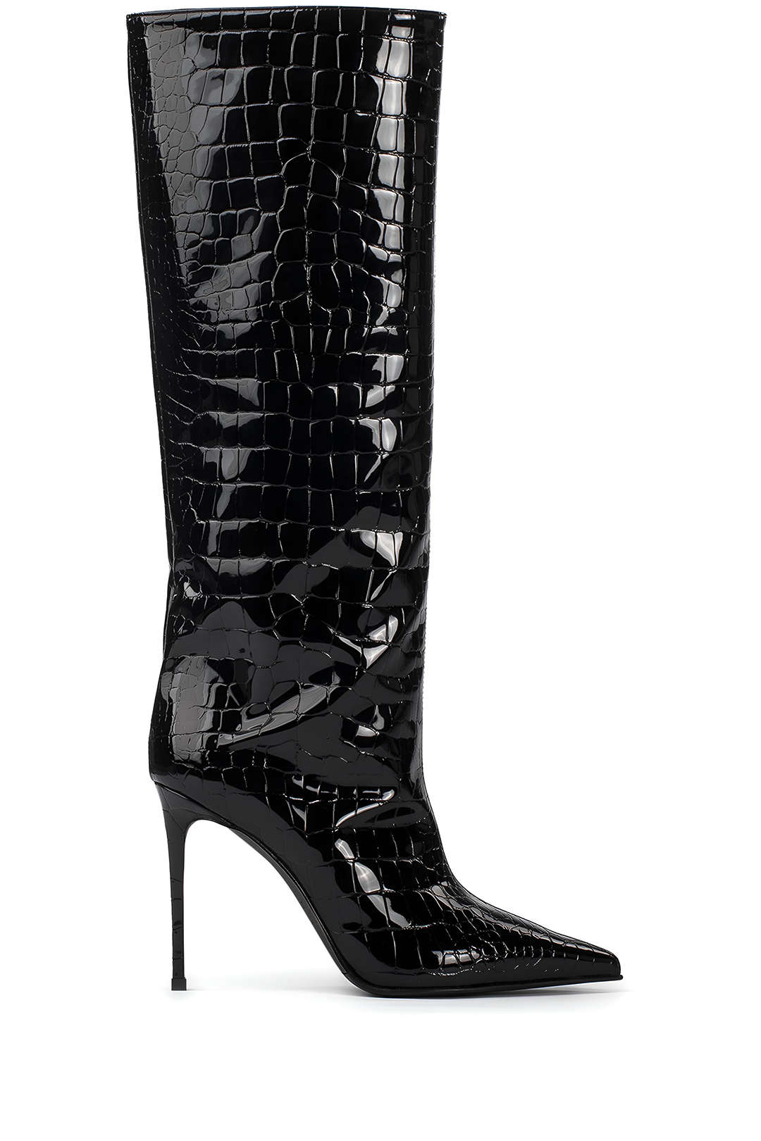 Botas Con Estampado Texturizado Y Tacón Aguja Para Mujer | Ideal Para Ocasiones Nocturnas