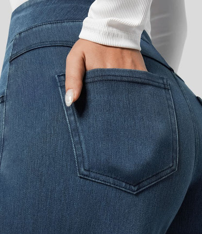 Pantalón de Talle Alto con Corte Elástico para Mujer | Ideal para Uso Diario y Profesional