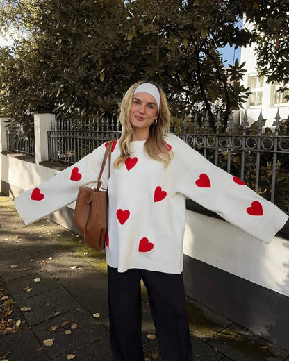 Jersey de Corte Holgado con Detalles Texturados para Mujer | Ideal para Uso Diario en Temporada Fresca