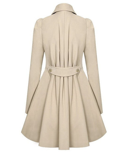 Trench con Corte Ajustado para Mujer | Ideal para Uso Diario y Entornos Urbanos
