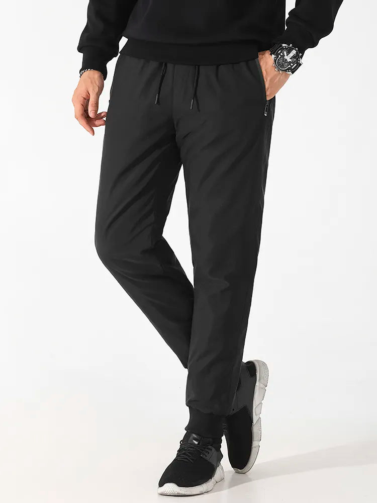 Jogger Acolchado con Cintura Elástica para Hombre | Ideal para Uso Diario en Días Fríos