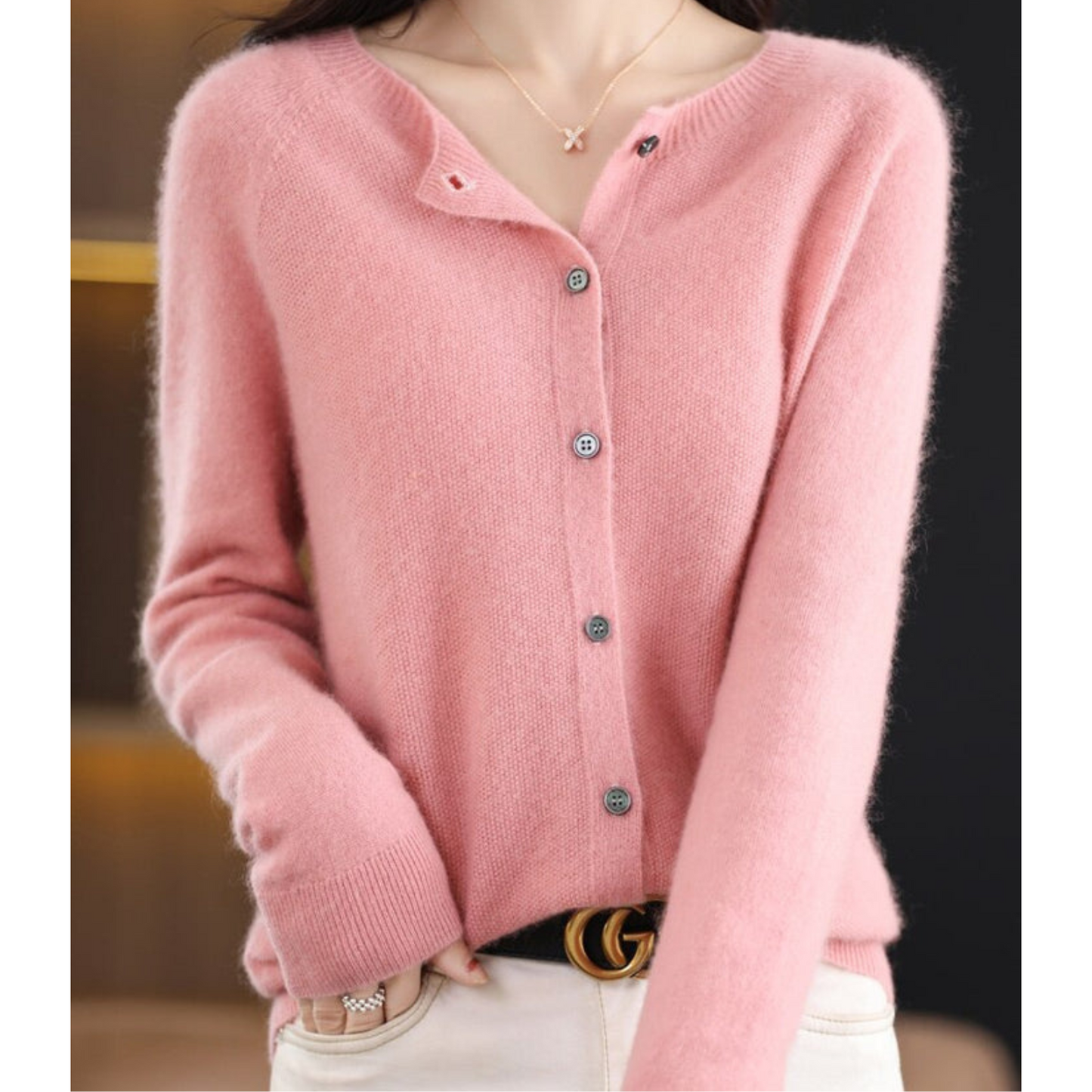 Jersey Con Corte Clásico Y Mangas Largas Para Mujer | Ideal Para Uso Diario