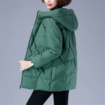 Chaqueta Acolchada con Motivo Canalé para Mujer | Ideal para las Temporadas Frescas