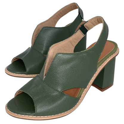 Sandalias De Talón Abierto Con Correa Trasera Para Mujer | Ideales Para Uso Diario Y Temporadas Cálidas