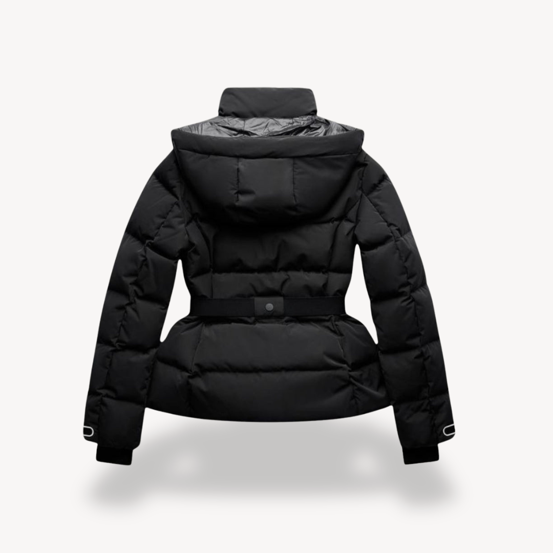 Chaqueta Acolchada Con Cinturón Para Mujer | Ideal Para Otoño E Invierno