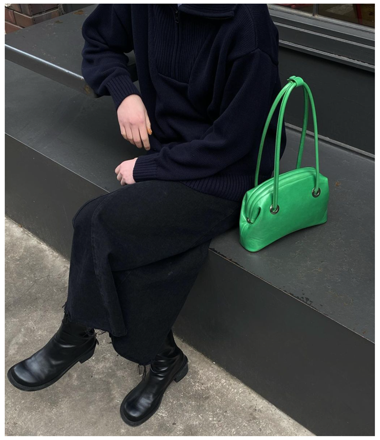 Bolso de Mano Compacto con Cierre de Marco para Mujer | Ideal para Uso Diario