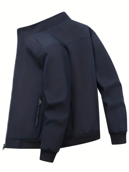 Chaqueta Ligera Con Cierre Frontal Para Hombre | Ideal Para Uso Diario Y Actividades Exteriores