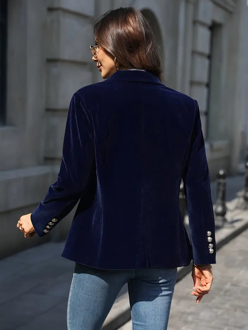 Blazer con Corte Ajustado para Mujer | Ideal para Uso Diario y Profesional