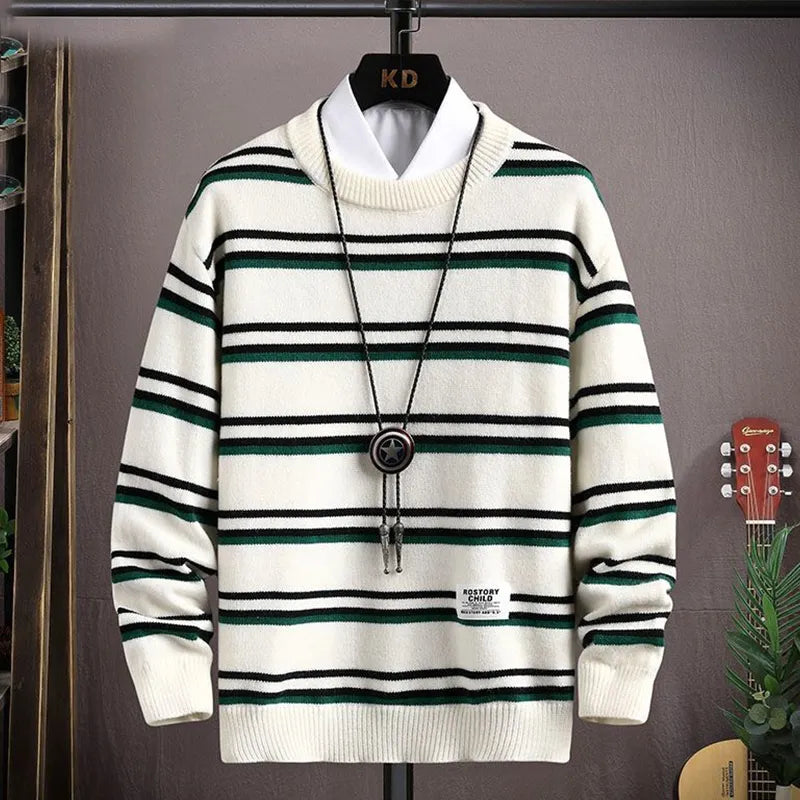 Jersey de Punto para Hombre con Corte Ajustado | Ideal para Uso Diario