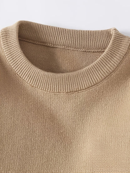 Jersey De Manga Larga Con Rayas En Las Mangas Para Hombres | Ideal Para Uso Diario Y Entornos Informales
