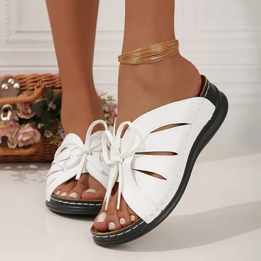 Sandalias Con Cordones Ajustables Para Mujer | Ideales Para Uso Diario Y Caminatas