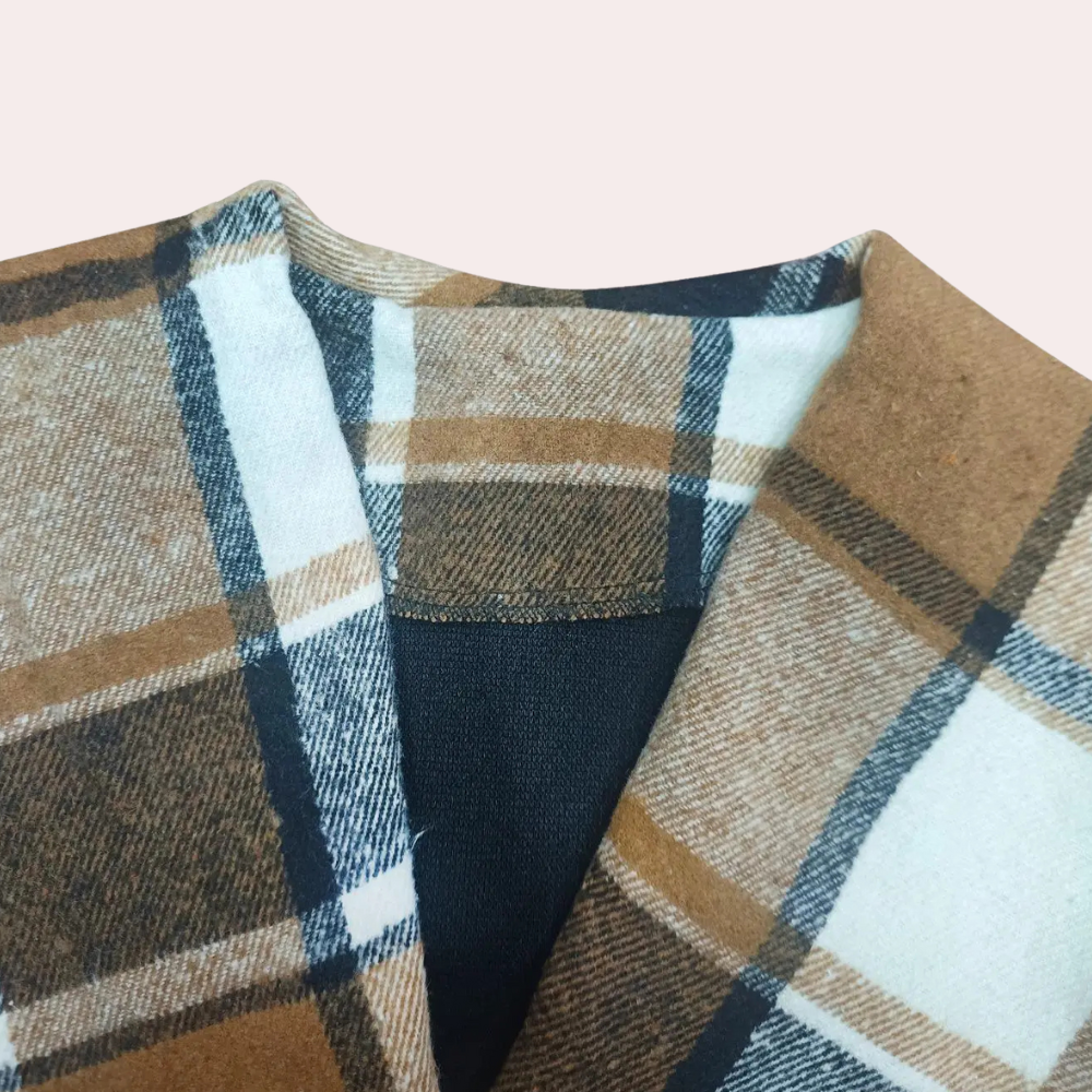 Abrigo Acolchado con Cierre de Cremallera Oculta para Mujer | Ideal para Otoño e Invierno