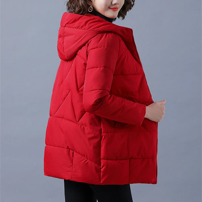 Chaqueta Acolchada con Motivo Canalé para Mujer | Ideal para las Temporadas Frescas