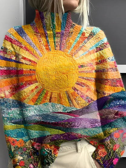 Suéter De Cuello Alto En Color Para Mujer | Ideal Para Otoño E Invierno