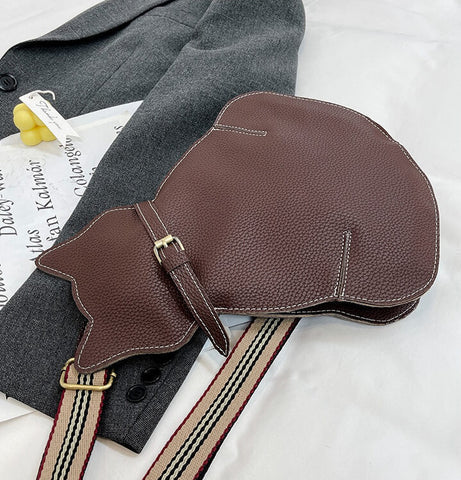 Bolso Bandolera Con Forma De Gato Para Mujer | Ideal Para Uso Diario