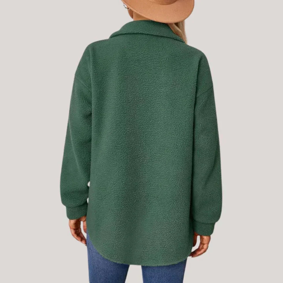 Abrigo De Media Longitud Para Mujer Con Diseño Clásico | Ideal Para Otoño E Invierno