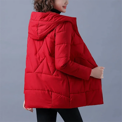 Chaqueta Acolchada con Motivo Canalé para Mujer | Ideal para las Temporadas Frescas