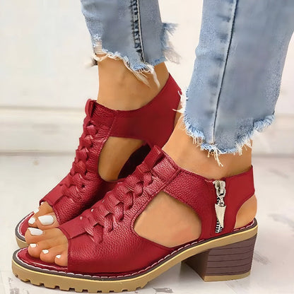 Sandalias Con Correas Ajustables Para Mujer | Ideal Para Temporada Cálida