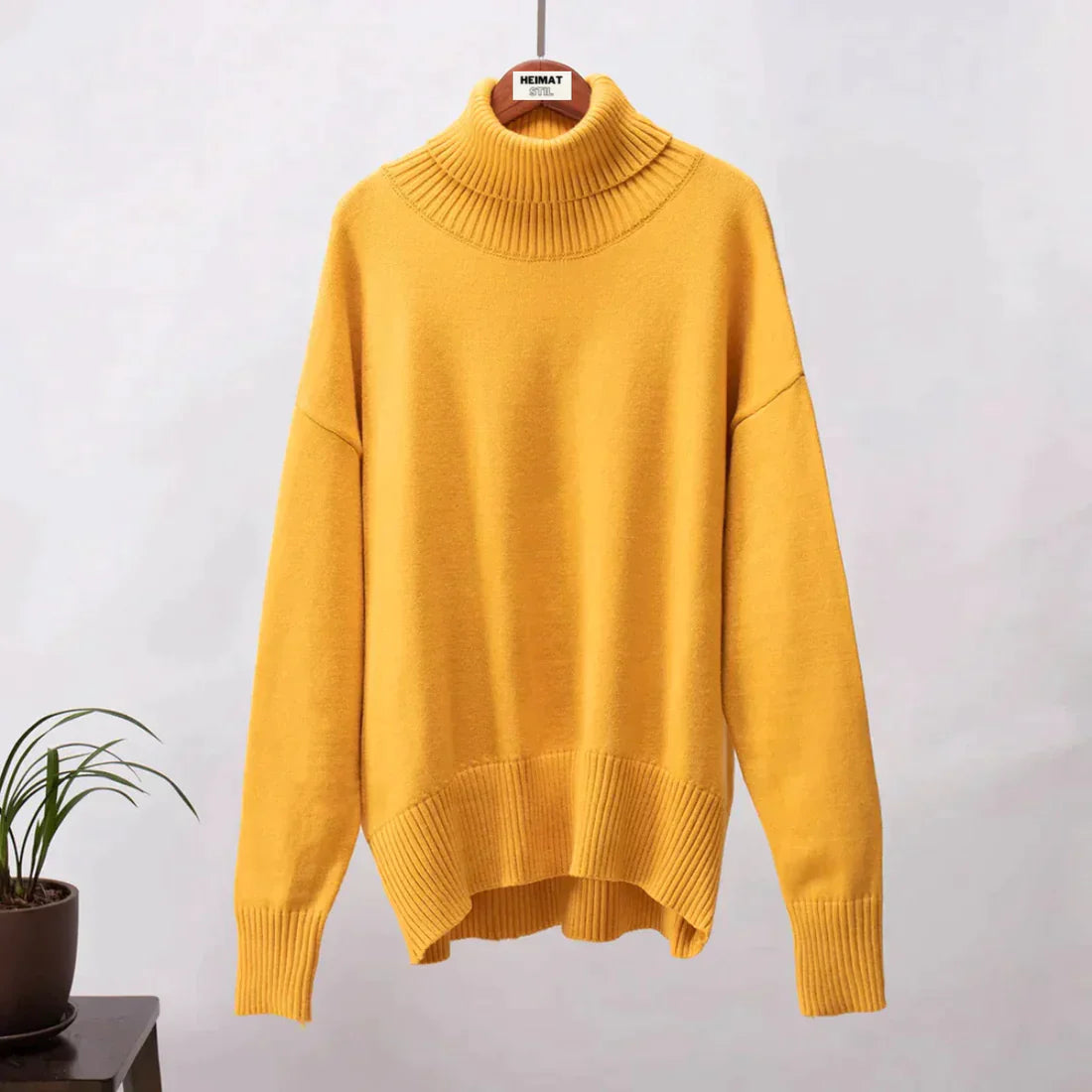 Jersey Con Diseño Clásico Y Corte Regular Para Mujer | Ideal Para Otoño E Invierno